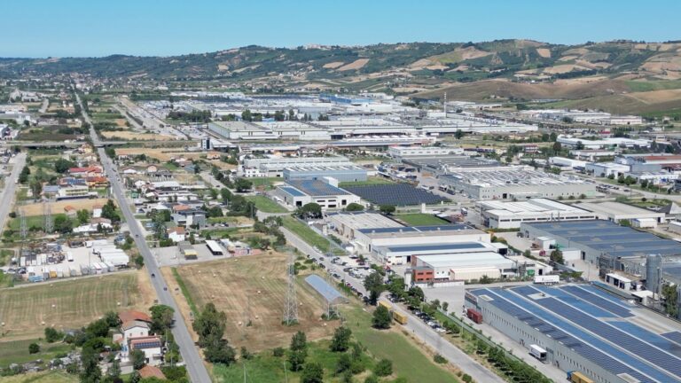 Val di Sangro immagini zona industriale Drone1